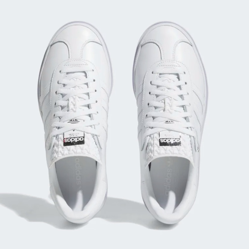 adidas Gazelle Bold Triple White - Picture 4 of 10